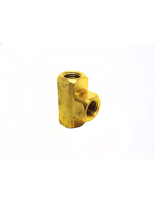Anthony 1/4" Brass Tee - V34-162