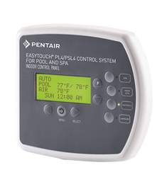 pentair control panel not commanding pumps